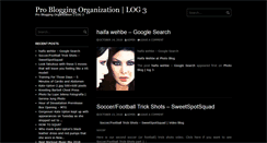 Desktop Screenshot of log3.org